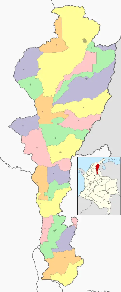 map department cesar colombia