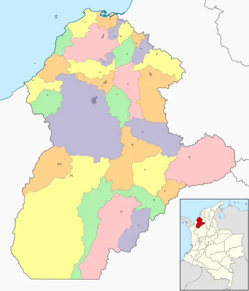 map department cordoba colombia