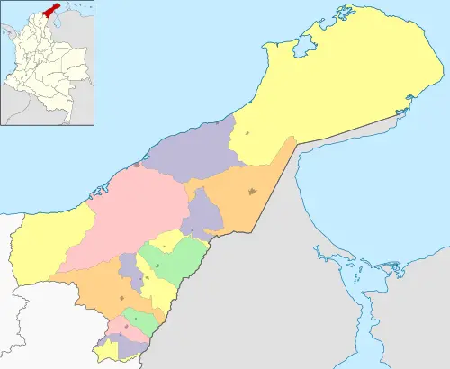 map department la guajira colombia