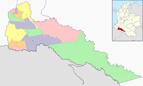 map department putumayo colombia